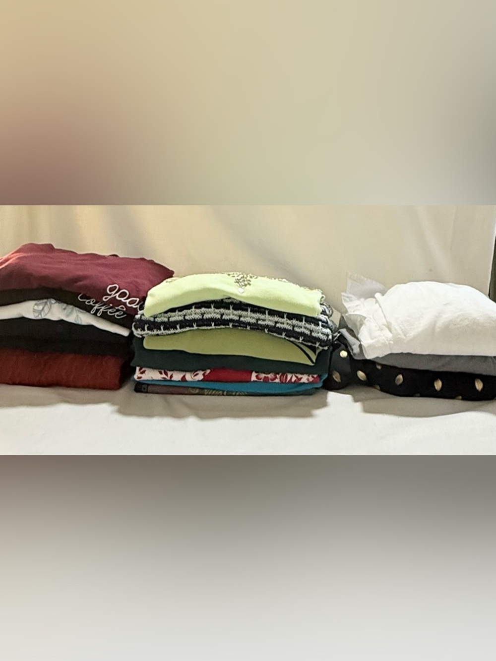 Women’s Tops And Dresses Bundle: 6 Mediums 6 Large 3 XL Pre Loved Some Vintage